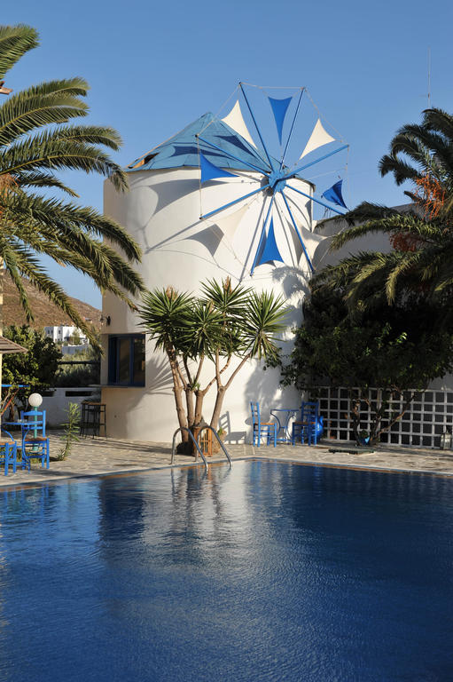Efstathia Hotel Xirokambos  Luaran gambar