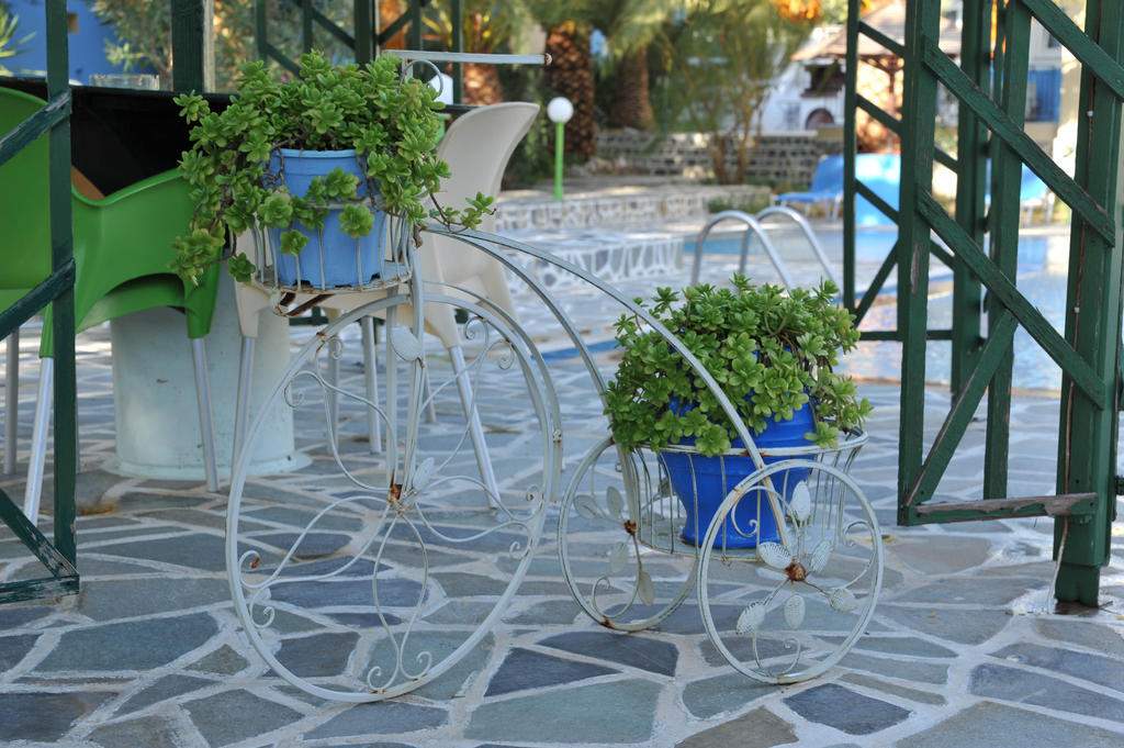 Efstathia Hotel Xirokambos  Luaran gambar
